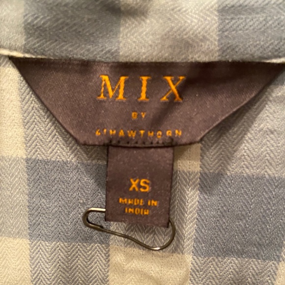 Light Blue and White Flannel - Picture 3 of 3